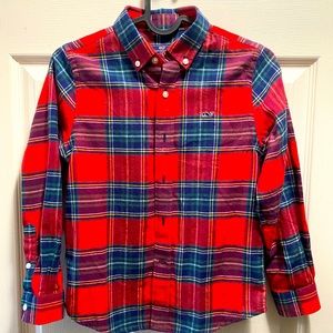 Vineyard Vines Boys Soft Flannel Shirt